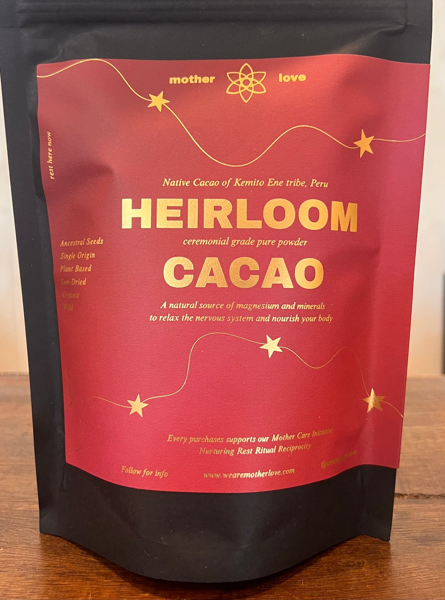 Heirloom Cacao, Mother Love (300g)