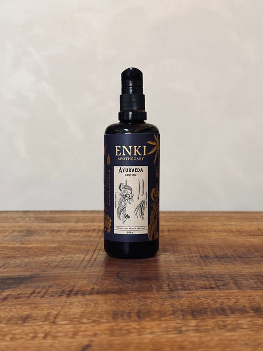 Ayurveda Body Oil, Enki