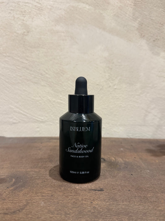 Native Sandalwood Face & Body oil, InBluem