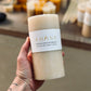 Pillar Candle 14cm, Ahana