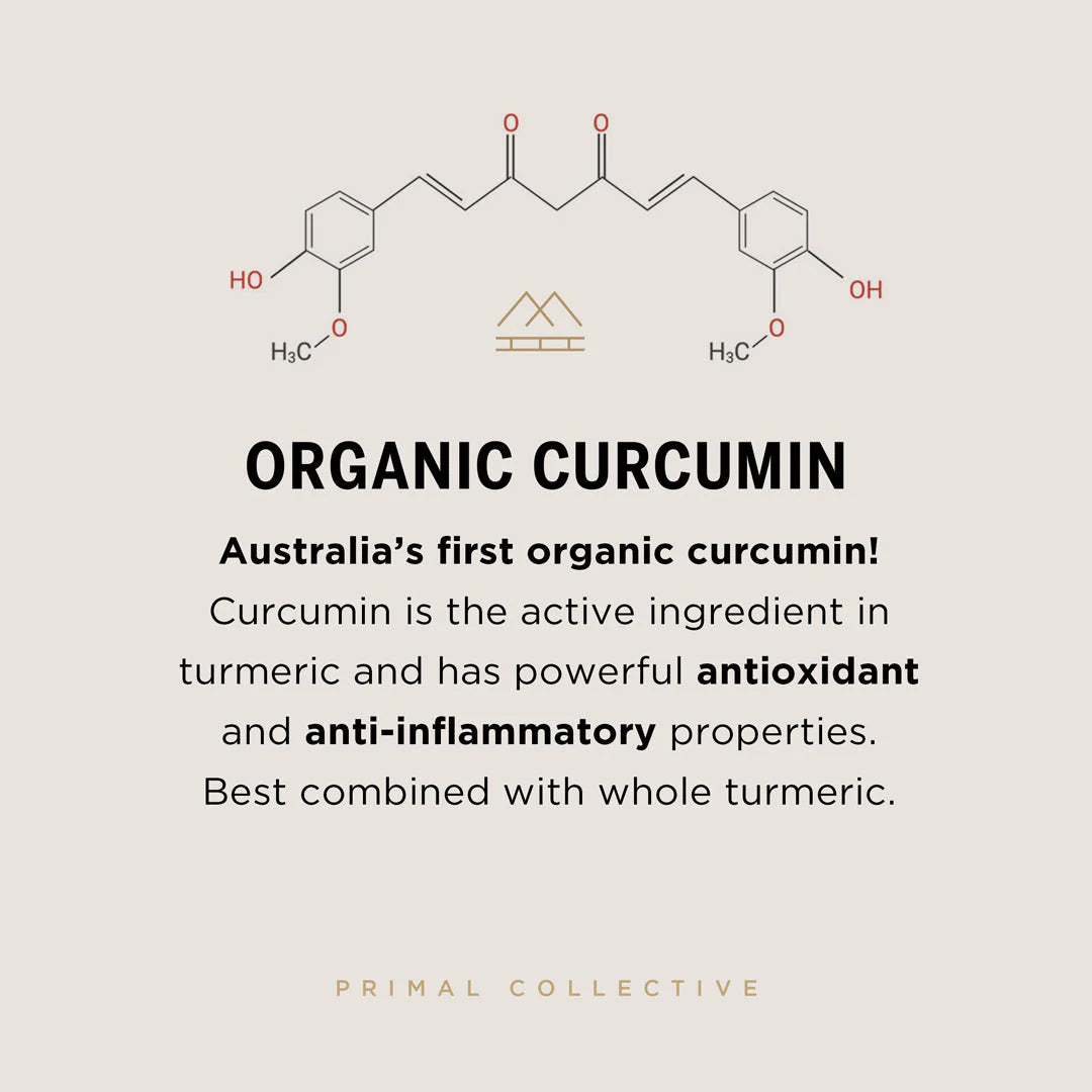 Organic Turmeric +, Primal Collective