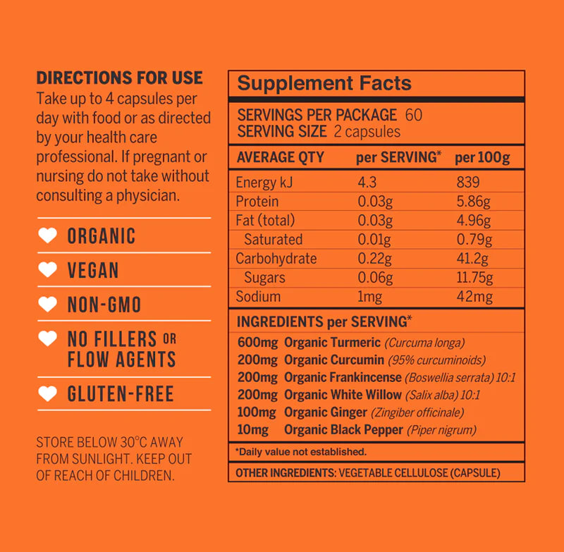 Organic Turmeric +, Primal Collective