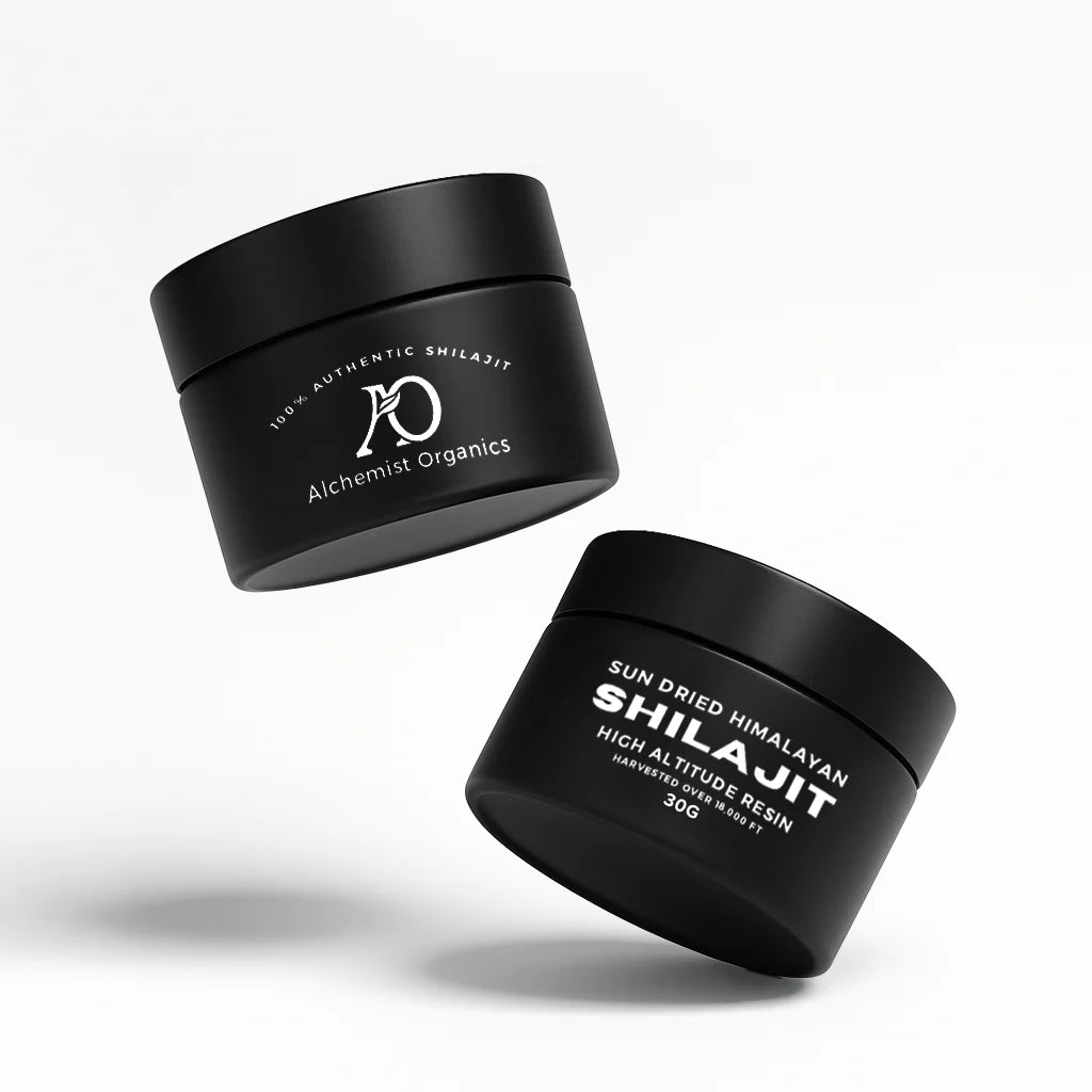 Shilajit - Sun Dried Himalayan High Altitude Resin, Alchemist Organics