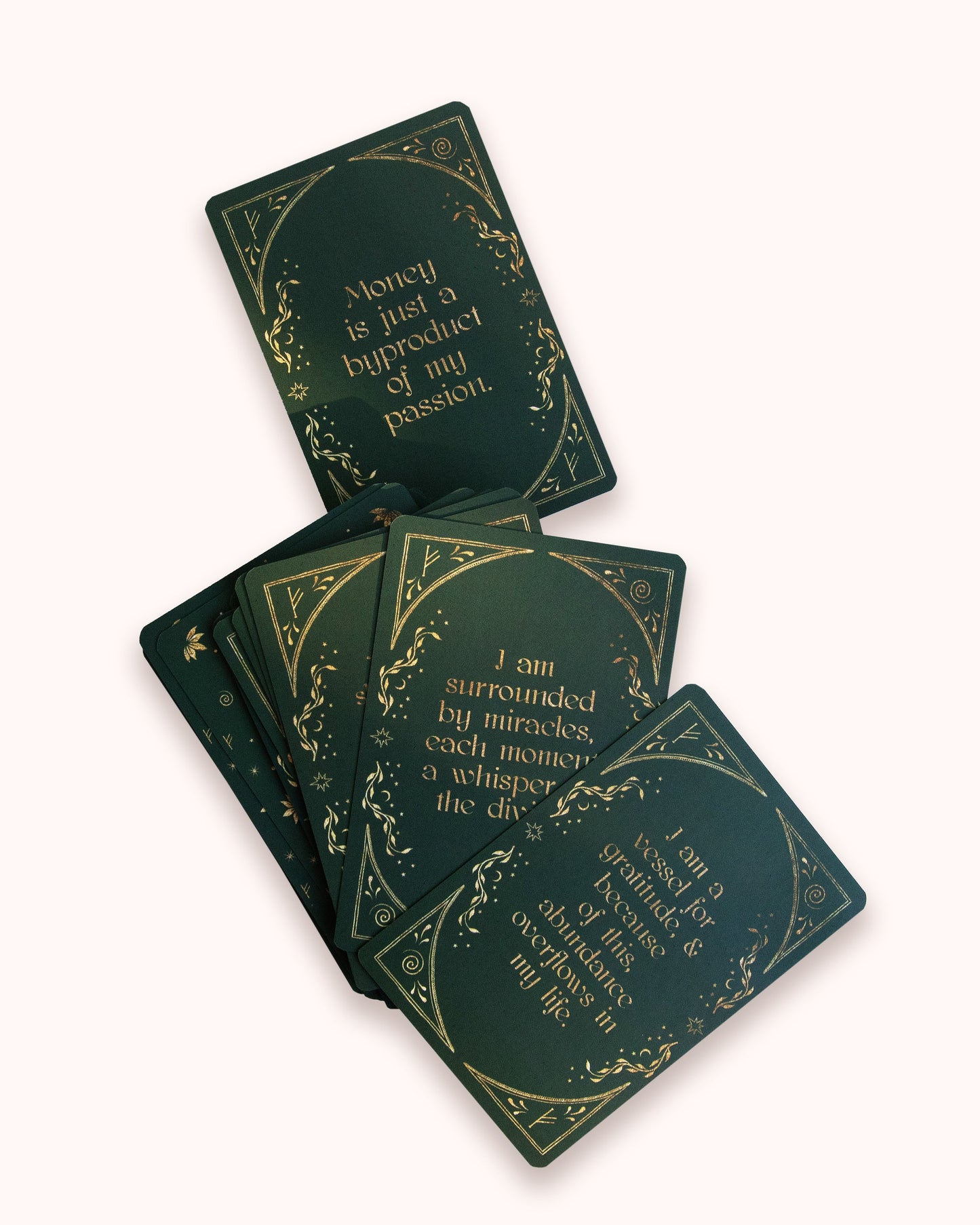 Abundance Affirmations Cards, Deamy Moons