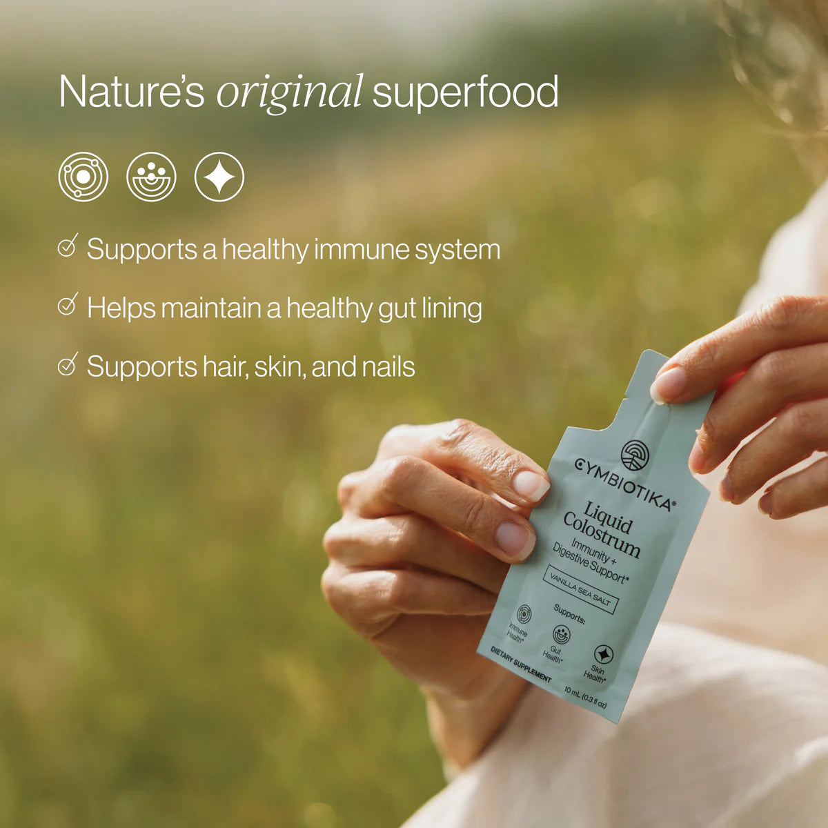 Liquid Colostrum, Cymbiotika